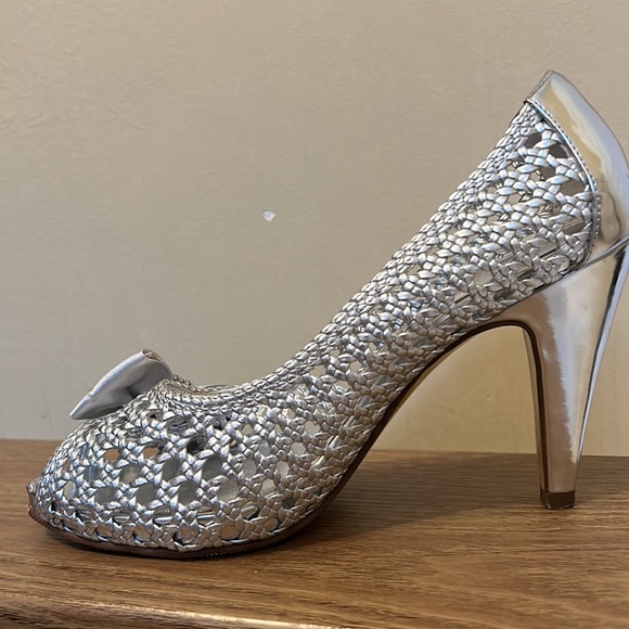 Y2K Nina silver mesh heels - Picture 5 of 10